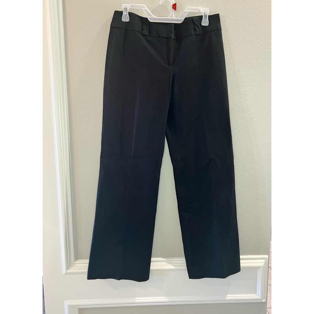Bebe Black Wide Leg Women's Dress Pants Sz 8